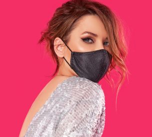 Femme masque anti covid